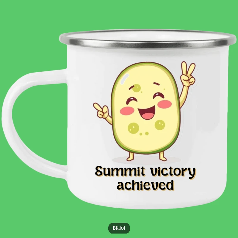 Durable Funny Victorious Pickle Slice Camping Mug - Outdoor Victory Gift