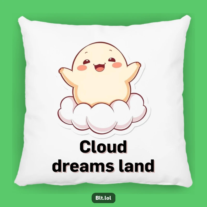 Funny Kawaii Dumpling Cloud Pillow: Cuddle Up With Heavenly Comfort