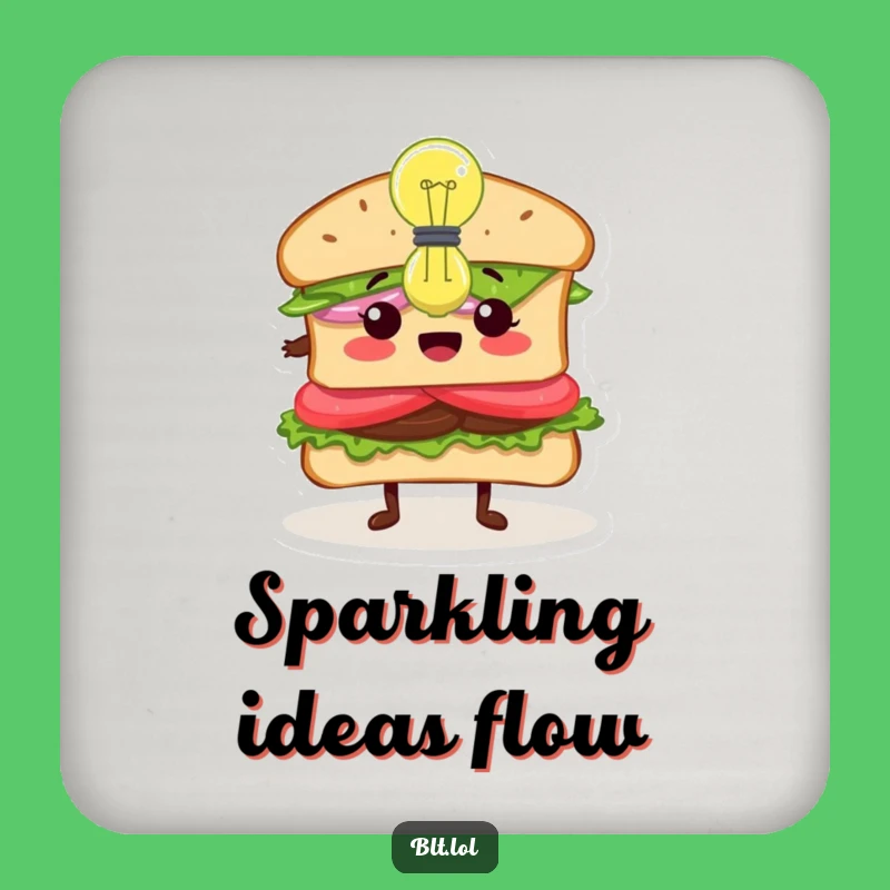 Funny Inspired BLT Sandwich Coasters - Protect Surfaces with Bright Ideas