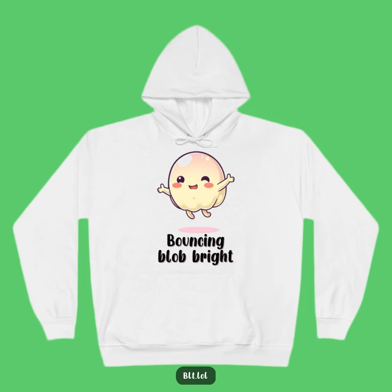 Funny Wobbly Jelly Bouncing Hoodie: Cozy Up with Dessert Comedy!
