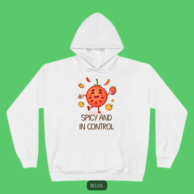Cozy Funny Tomato Hoodie: Stay Warm with Culinary Carnival