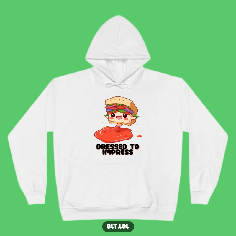 Funny Diving BLT Sandwich Hoodie: Cozy Sauce Pool Fun, Perfect Gift