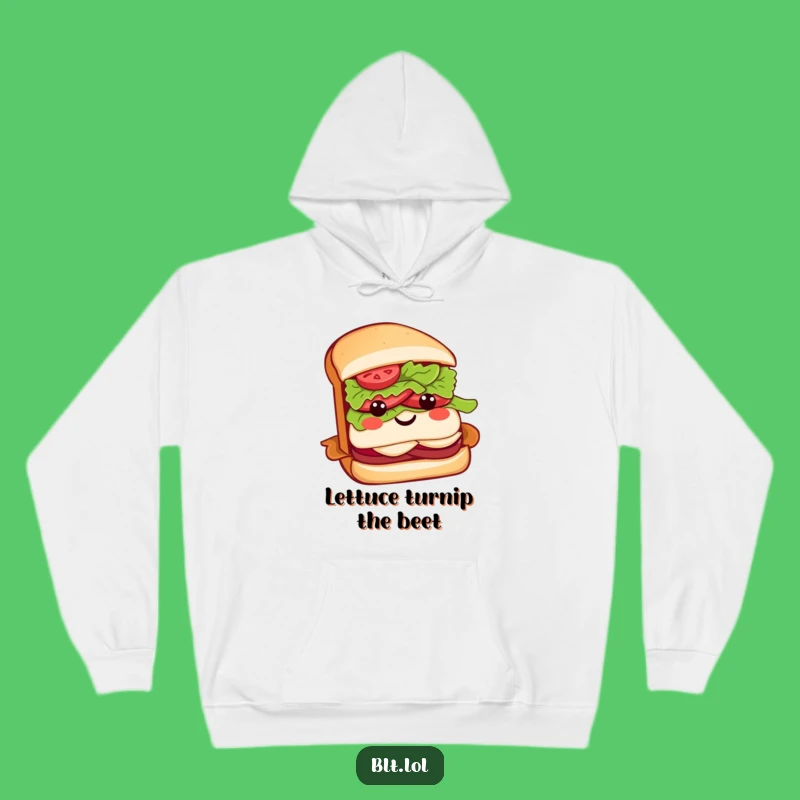 Cozy Funny BLT Sandwich Hoodie: Warm Hugs and Hilarious Bites