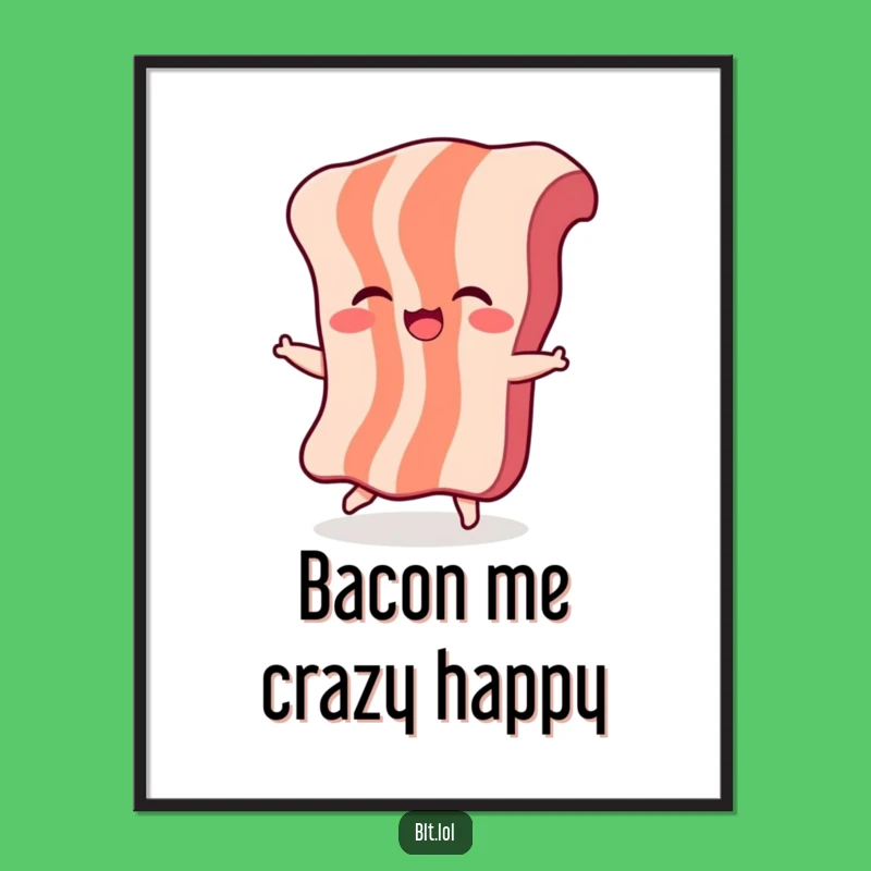 Free Printable Bacon Wall Art: Hilarious Dance Moves for Your Decor
