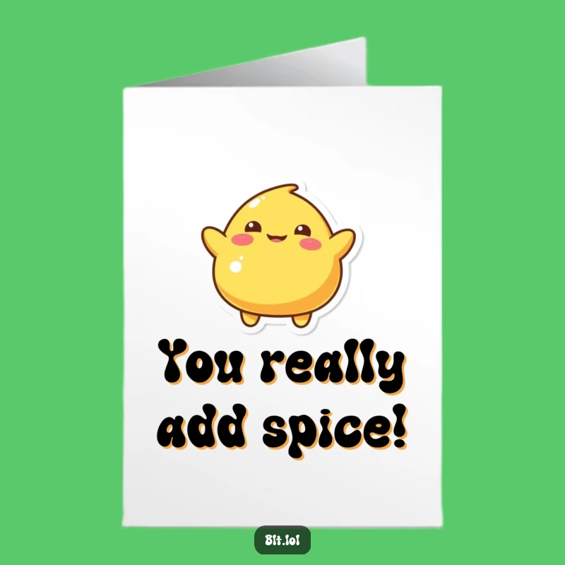 Free Printable Congrats Card: Silly Mustard