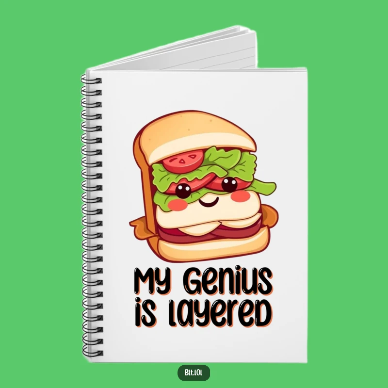 Funny BLT Sandwich Notebook: Jot Down Ideas with Delicious Humor
