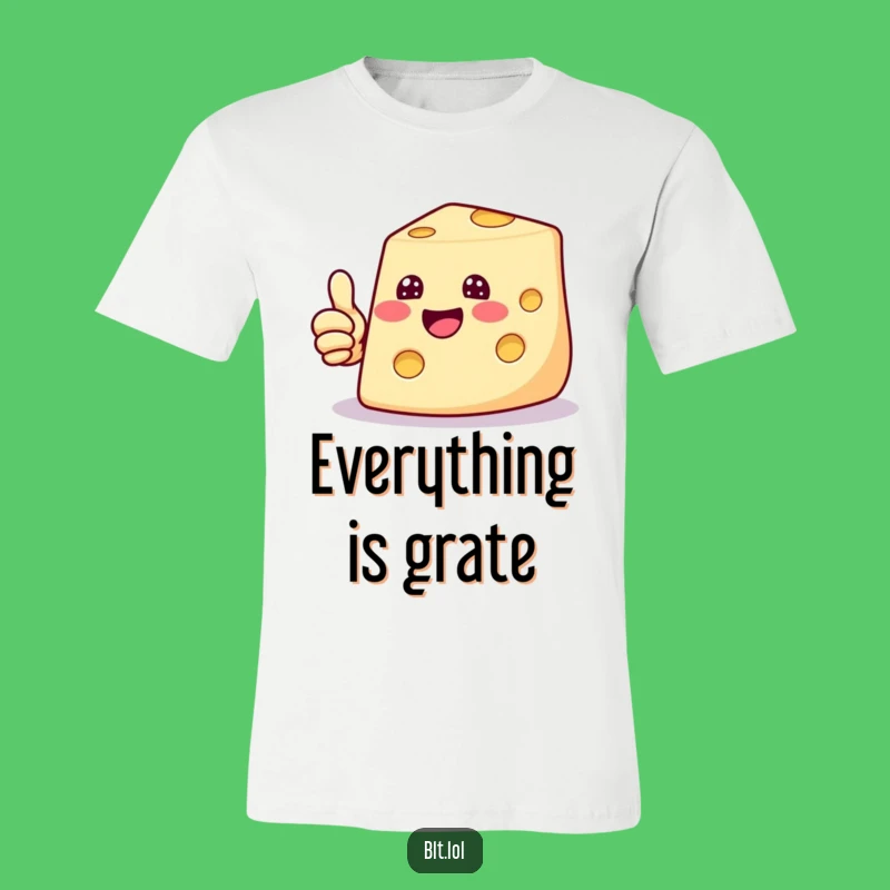 Funny Cheesy Thumbs Up T-Shirt - Spread Positivity with a Smile