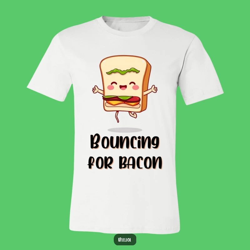 Funny Jumping Rope BLT Sandwich T-Shirt: The Ultimate Comical Apparel for Sandwich Enthusiasts